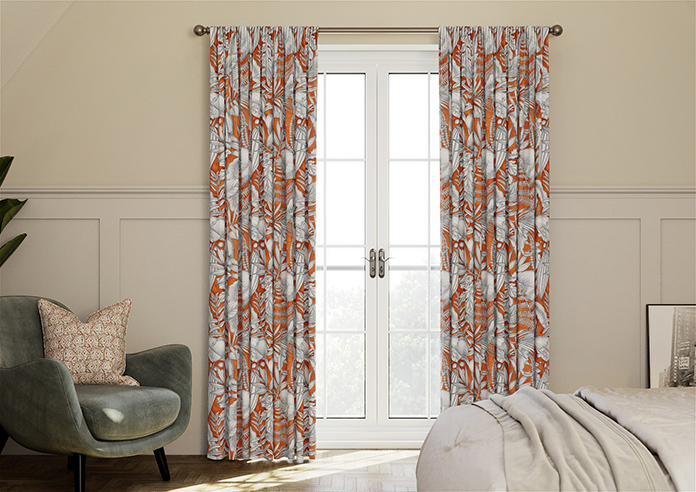Caicos, Mandarin - Made to Measure Curtains - Image 3